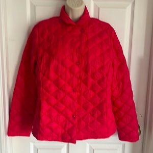 L.L.Bean light quilted jacket